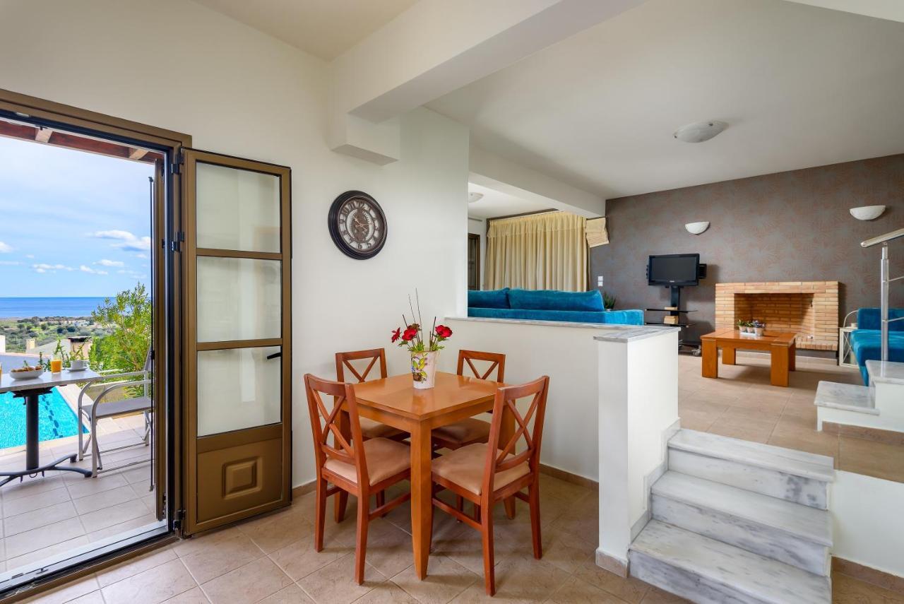 Aegean Blue Villa'S กาลาธอส ภายนอก รูปภาพ
