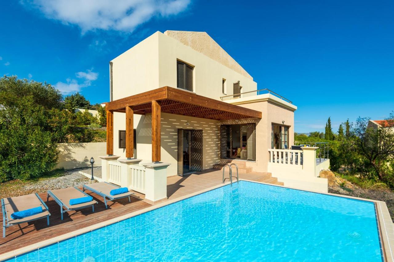 Aegean Blue Villa'S กาลาธอส ภายนอก รูปภาพ