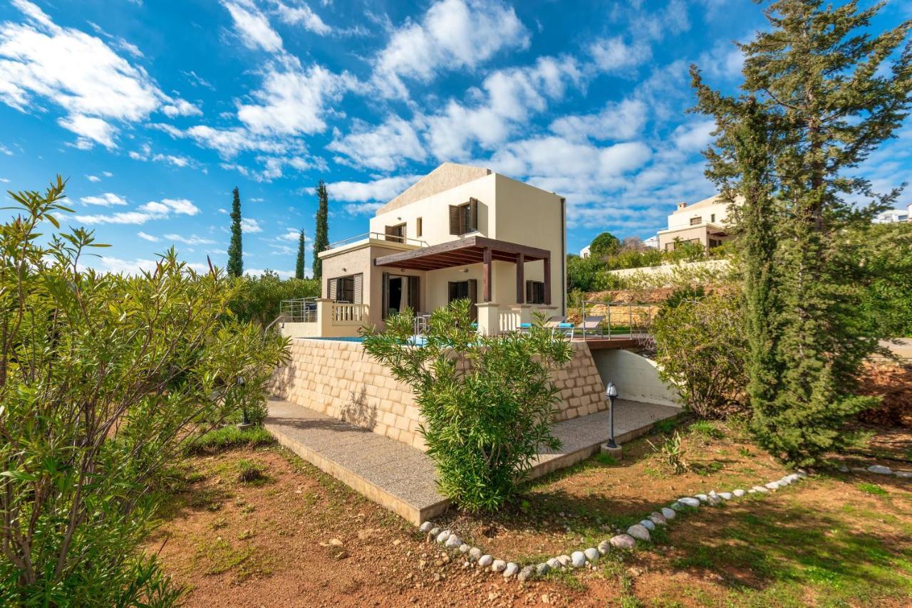 Aegean Blue Villa'S กาลาธอส ภายนอก รูปภาพ