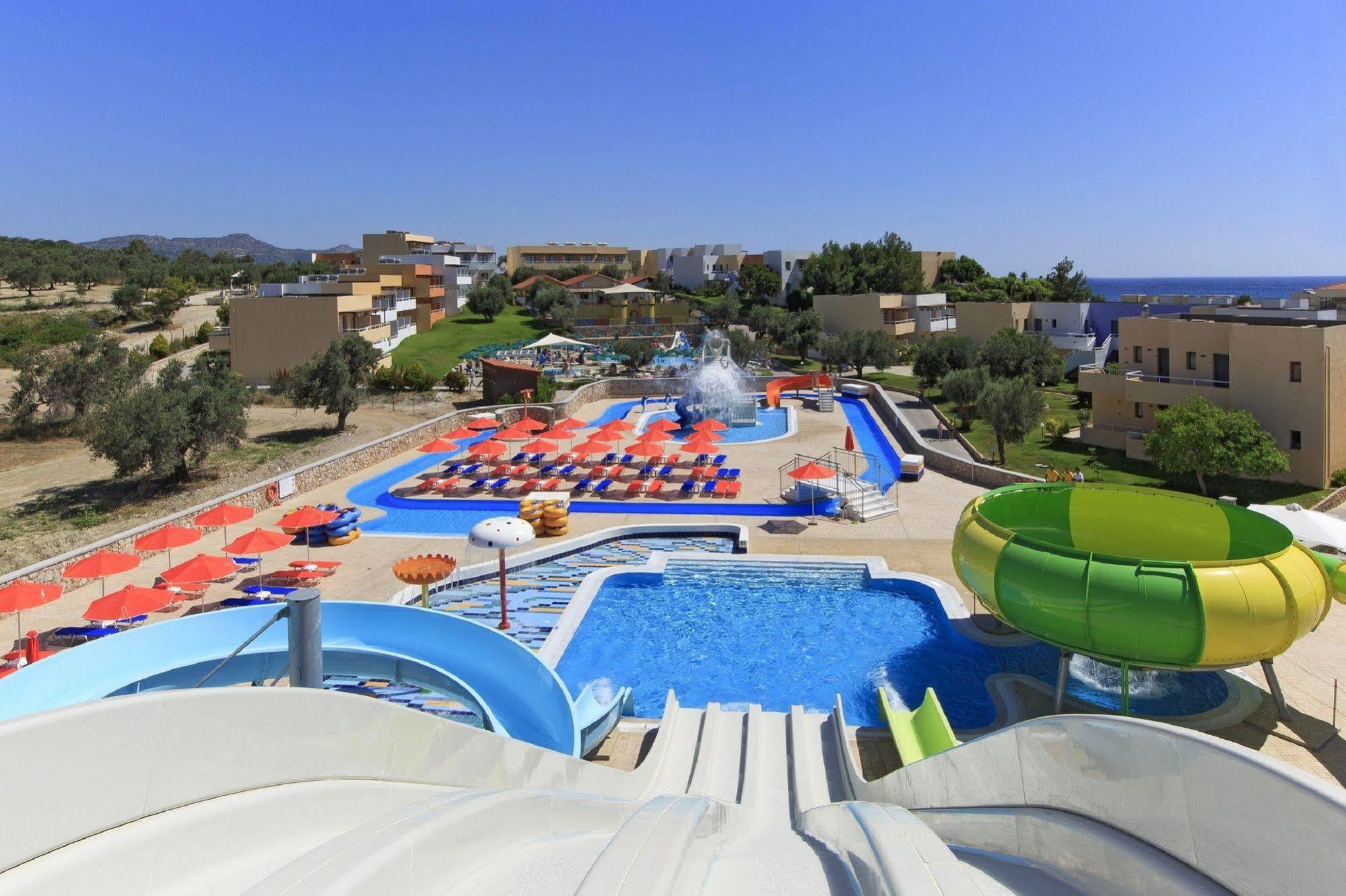 Aegean Blue Villa'S กาลาธอส ภายนอก รูปภาพ