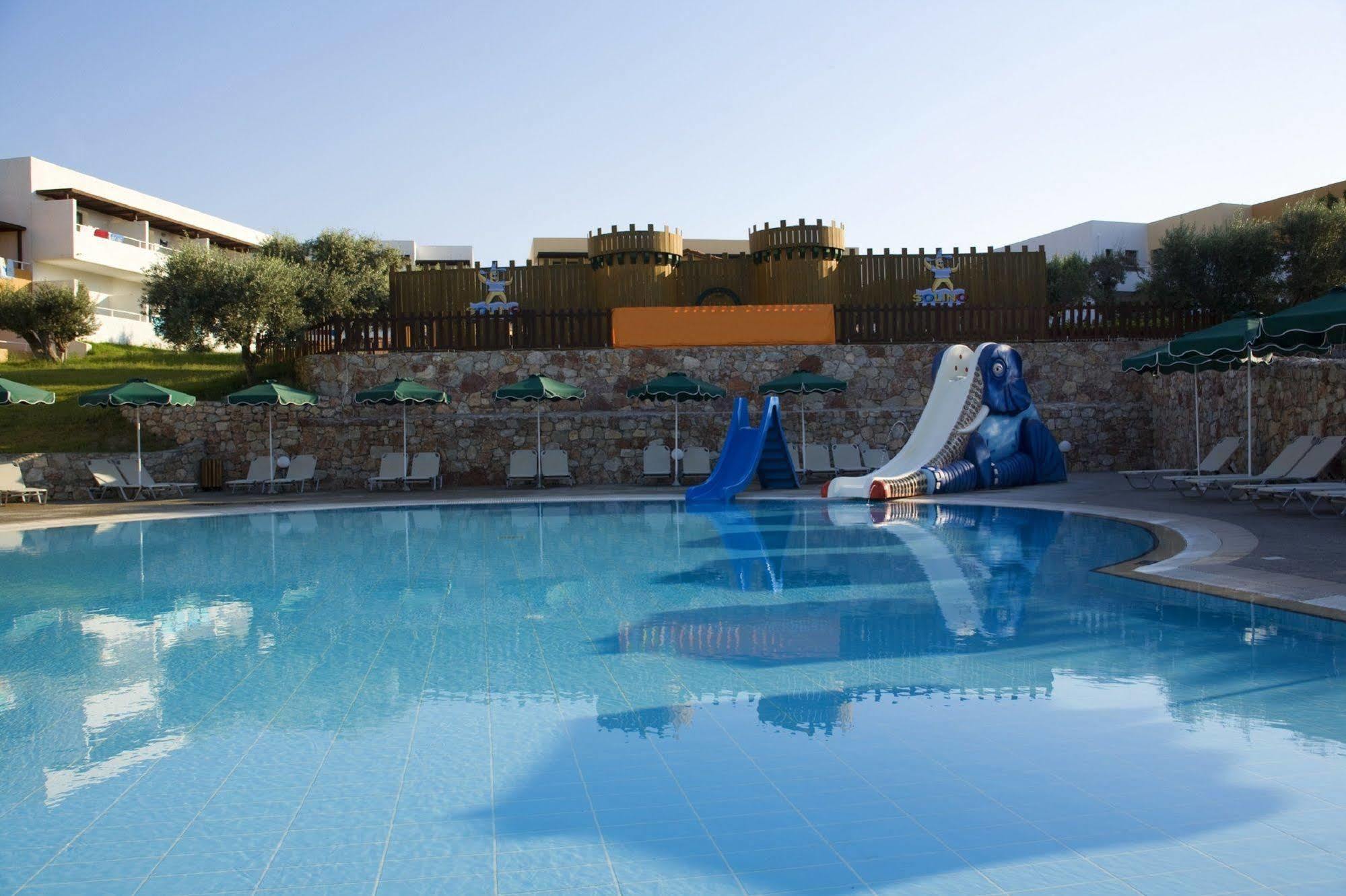 Aegean Blue Villa'S กาลาธอส ภายนอก รูปภาพ